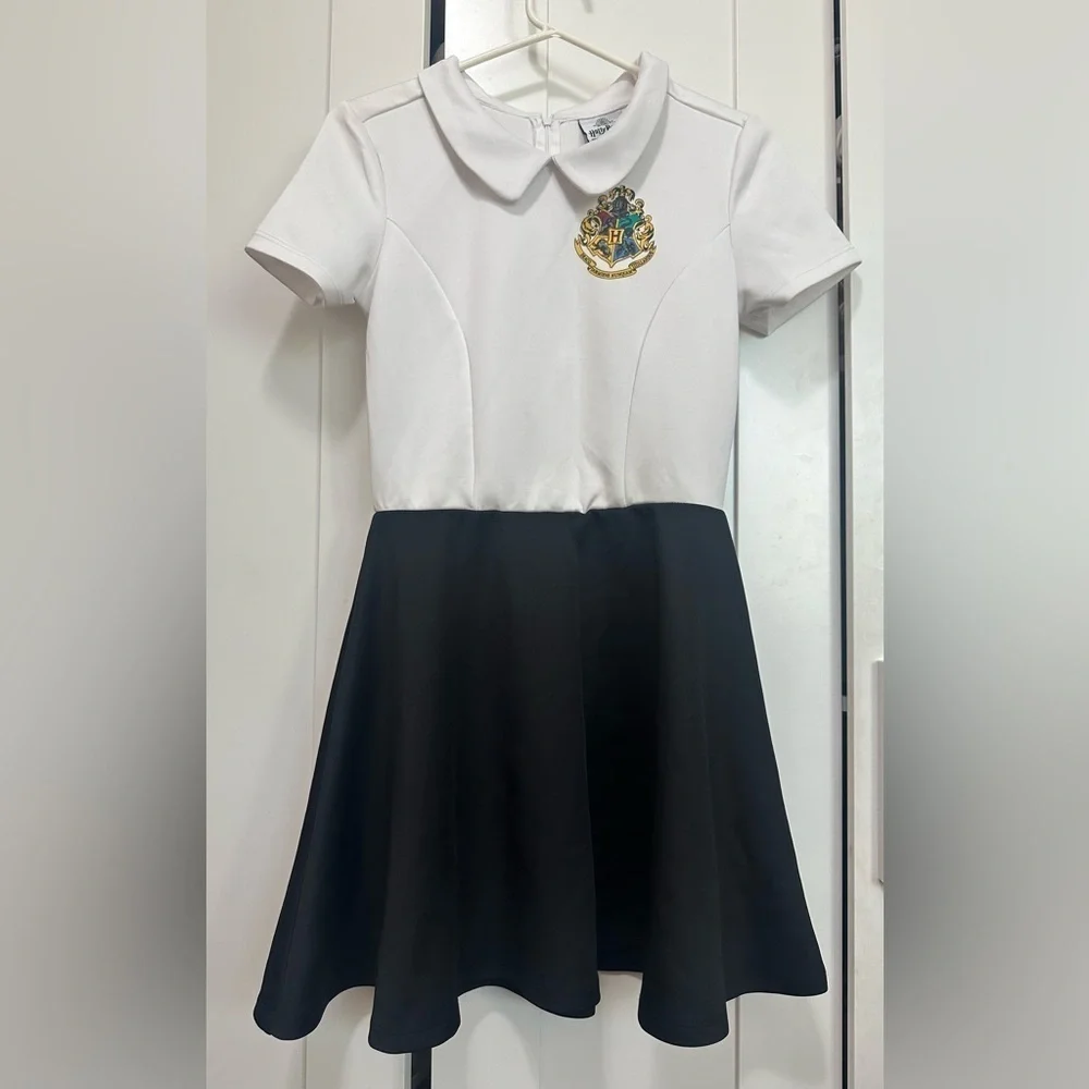 Harry Potter White and Black Dress size M